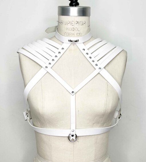 Aisling Strappy Leather Shoulder Harness - Image 4