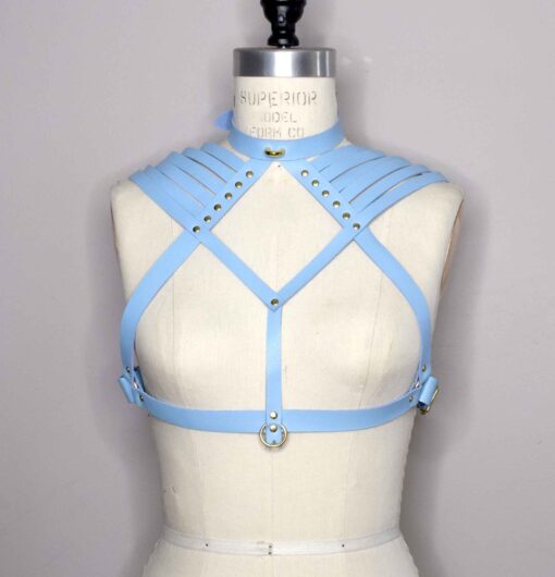 Aisling Strappy Leather Shoulder Harness - Image 6