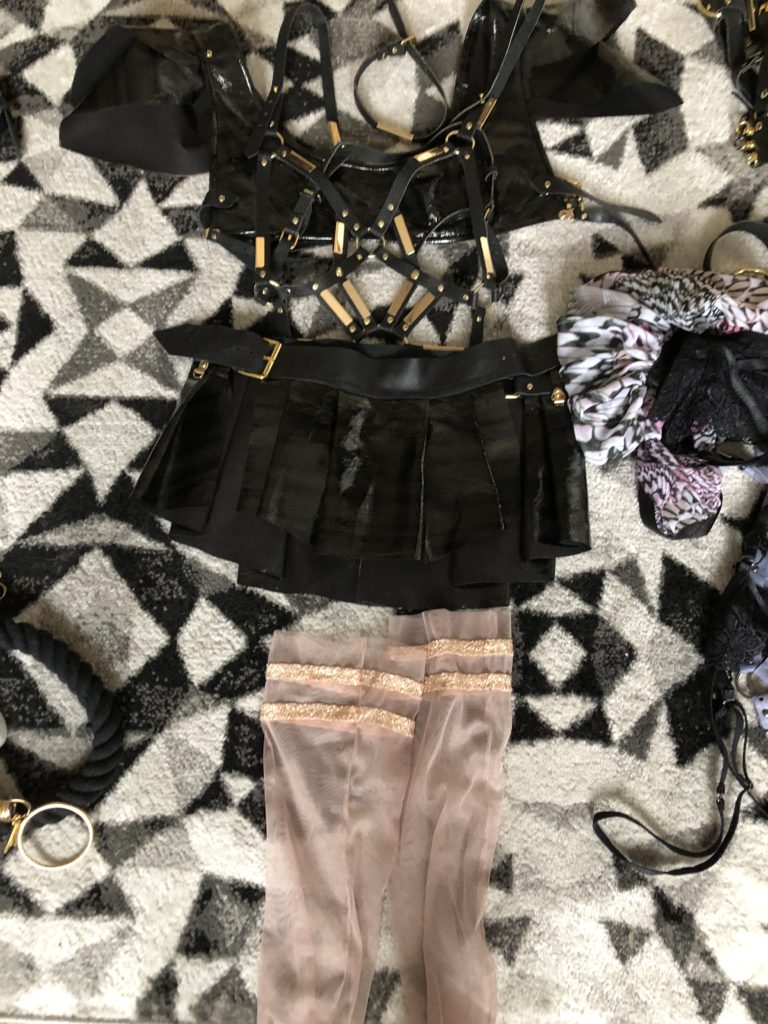 lingerie photoshoot styling