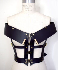 leather harness, lovelornlingerie