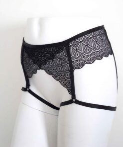 lace crotchless brief, open crotch panties, sexy fetish lingerie, love lorn lingerie