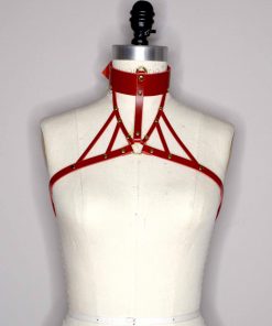 wide collar harness