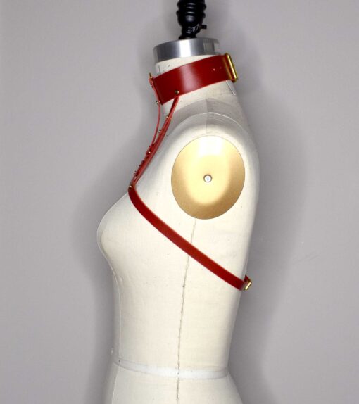 wide collar harness