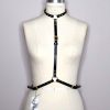 leather body belt harness