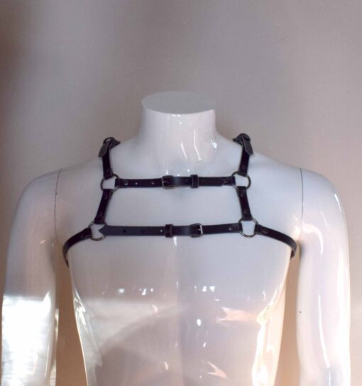 Mono Leather Chest Harness - Image 8