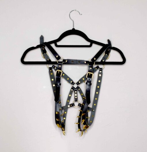 The All Devouring Spiked Leather Panty - Image 6