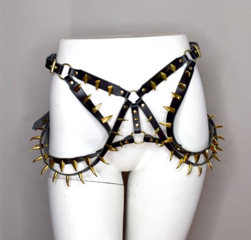 The All Devouring Spiked Leather Panty - Image 7