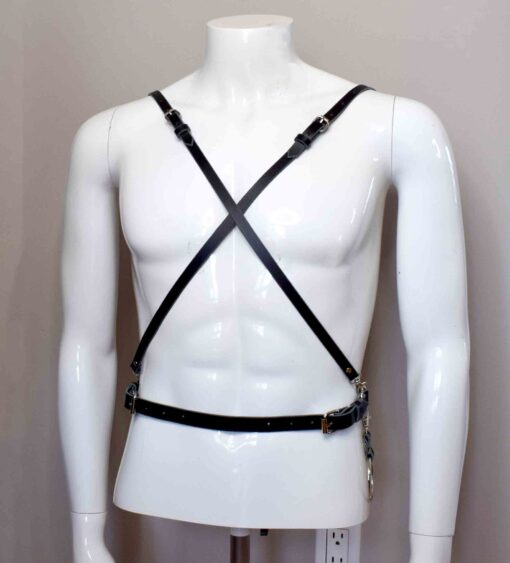 Dio Men's Multi-Way Leather Harness