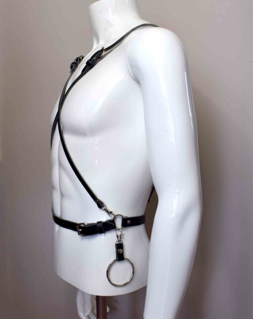 Dio Men's Multi-Way Leather Harness - Image 2