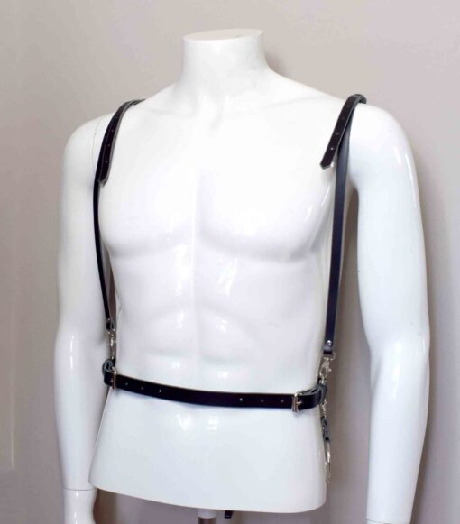 Dio Men's Multi-Way Leather Harness - Image 4