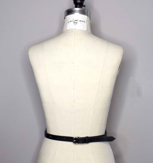 Suzy Leather Wide Harness Belt - Image 2