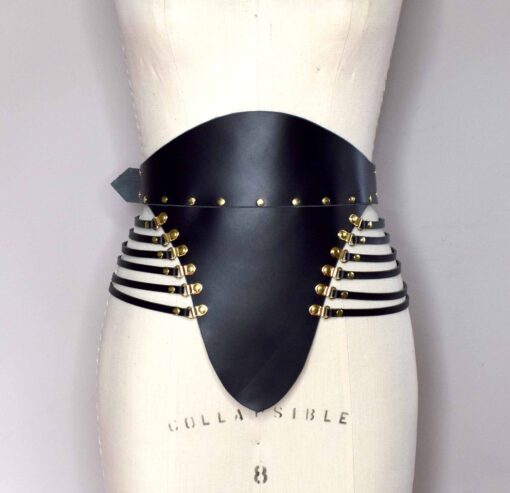 Dinah Leather Waist Cincher Belt