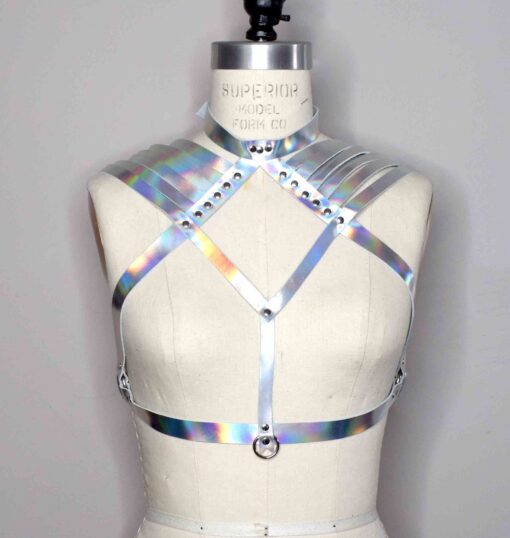 Aisling Strappy Leather Shoulder Harness