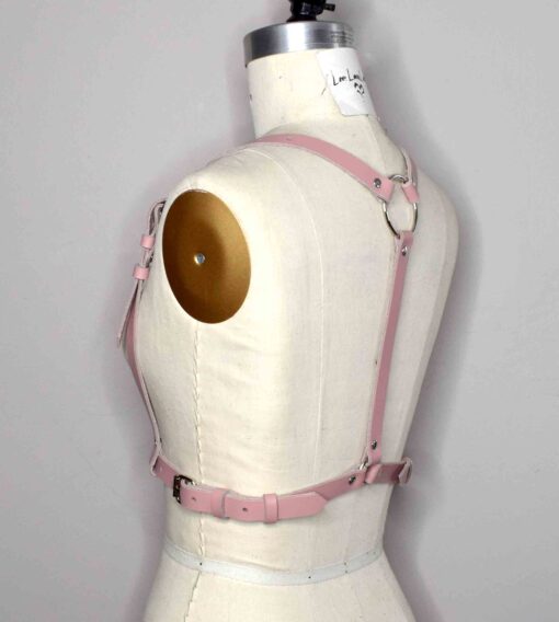 Jay Simple Leather Chest Harness - Image 12