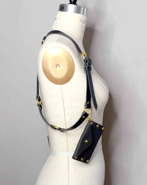 Dontae Leather Harness Bags - Image 3