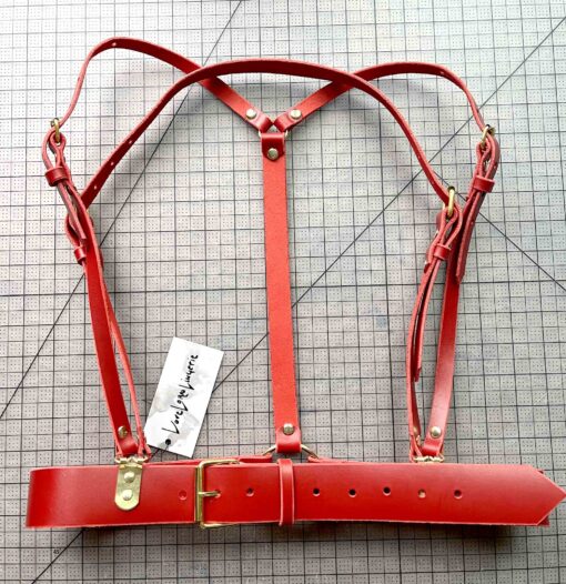 The Utilitarian Leather Chest Harness - Image 2