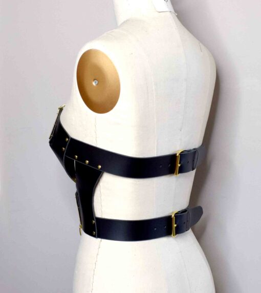 Mantis Leather Bustier Harness - Image 3