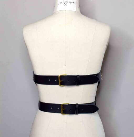 Mantis Leather Bustier Harness - Image 4