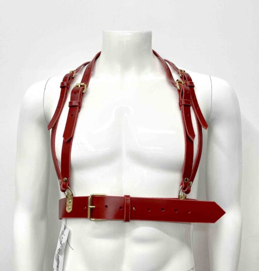 The Utilitarian Men's Leather Chest Harness