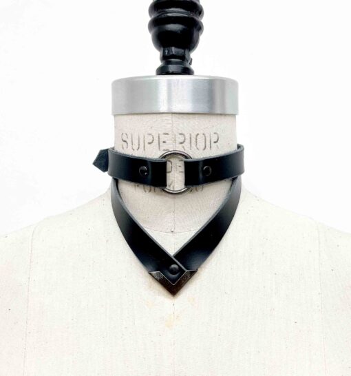 Gunslinger Leather Collar