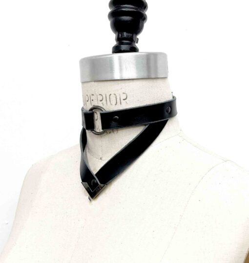 Gunslinger Leather Collar - Image 2