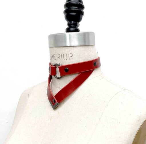 Gunslinger Leather Collar - Image 5