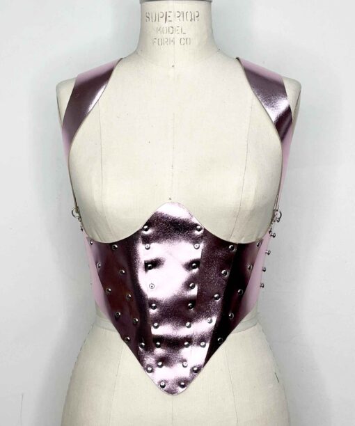 Morgana Renaissance Leather Corset - Image 3