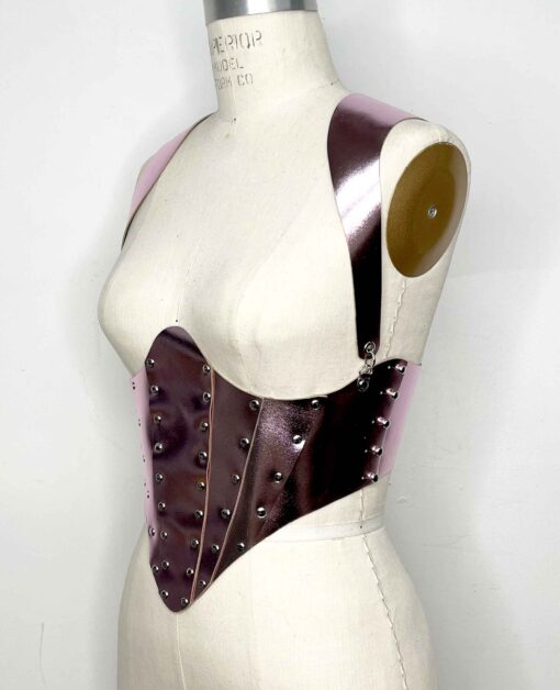 Morgana Renaissance Leather Corset - Image 7