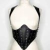 Renaissance leather corset