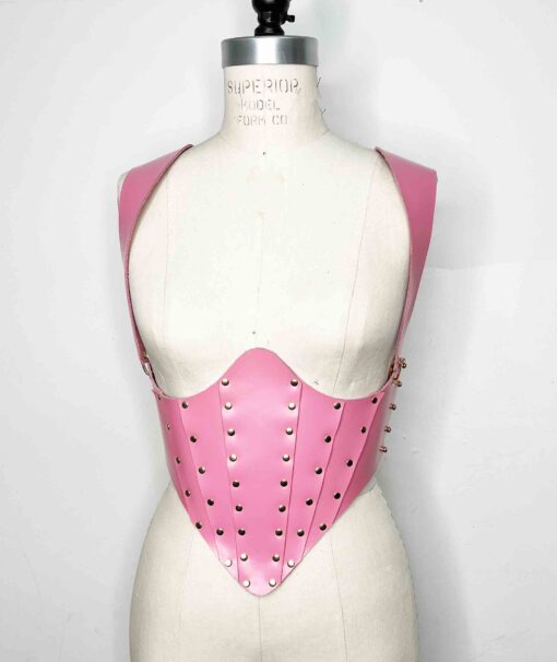 Morgana Renaissance Leather Corset - Image 4