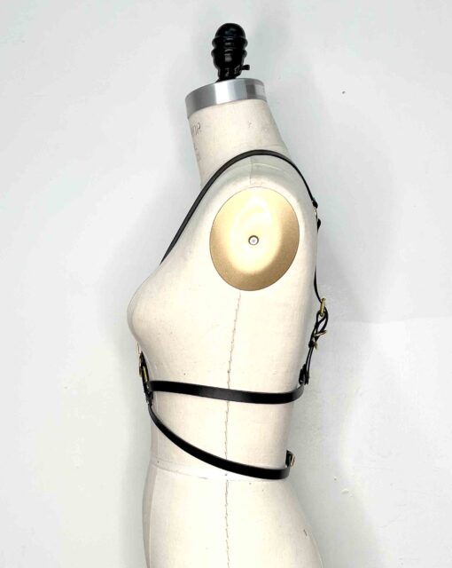 leather body harness