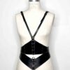 leather waist cincher harness