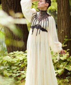 Alternative view of Odile Grand Leather Posture Collar