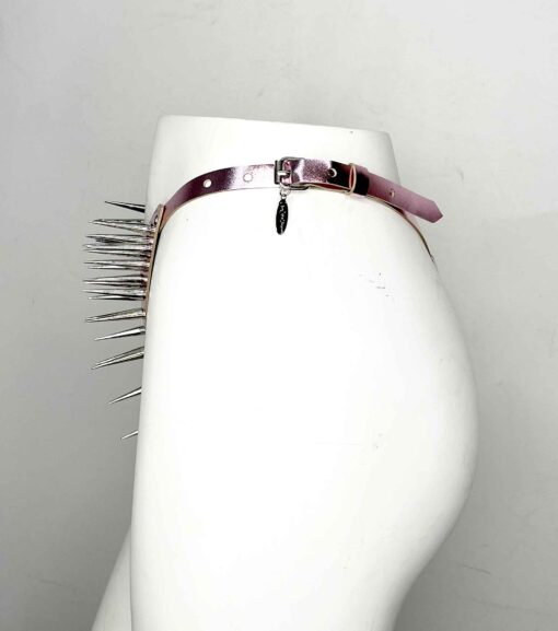 Andromeda Spiked Leather Thong - Image 5