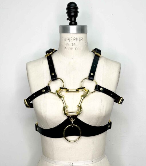 Seraphim Modular Leather Chest Harness - Image 2