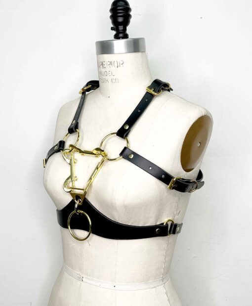 Seraphim Modular Leather Chest Harness - Image 8