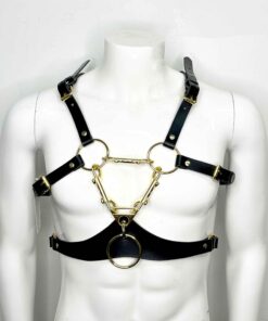 Seraphim Men's Modular Leather Chest Harness