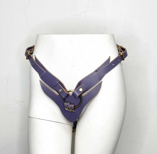 Seraphim Leather Strap On Harness