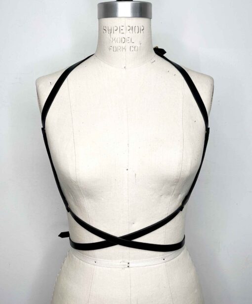 Adelaide Leather Wrap Torso Harness - Image 2