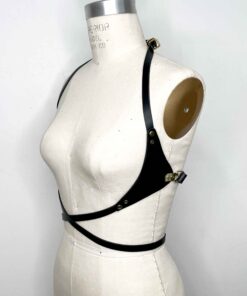 Adelaide Leather Wrap Torso Harness