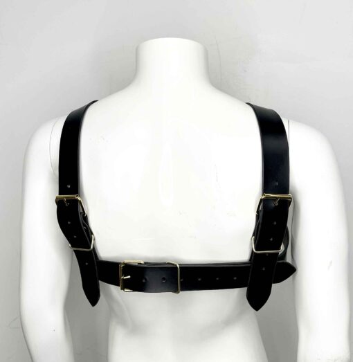 Crossroads Clip Leather Chest Harness - Image 4