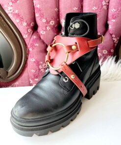 Adelaide Leather Boot Strap Harness