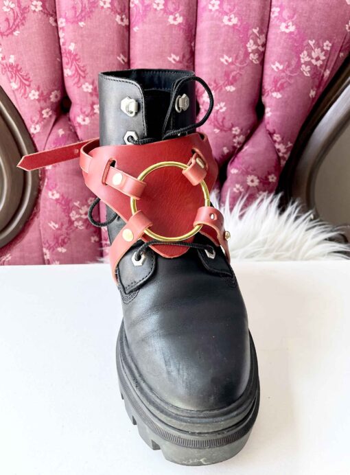 Adelaide Leather Boot Strap Harness - Image 2