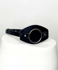 Bronte Thigh Leather Strap-On Harness
