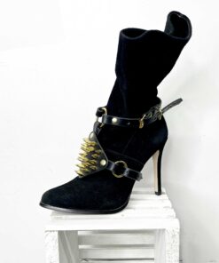 Alternative view of Temper Spiked Leather Boot Harness