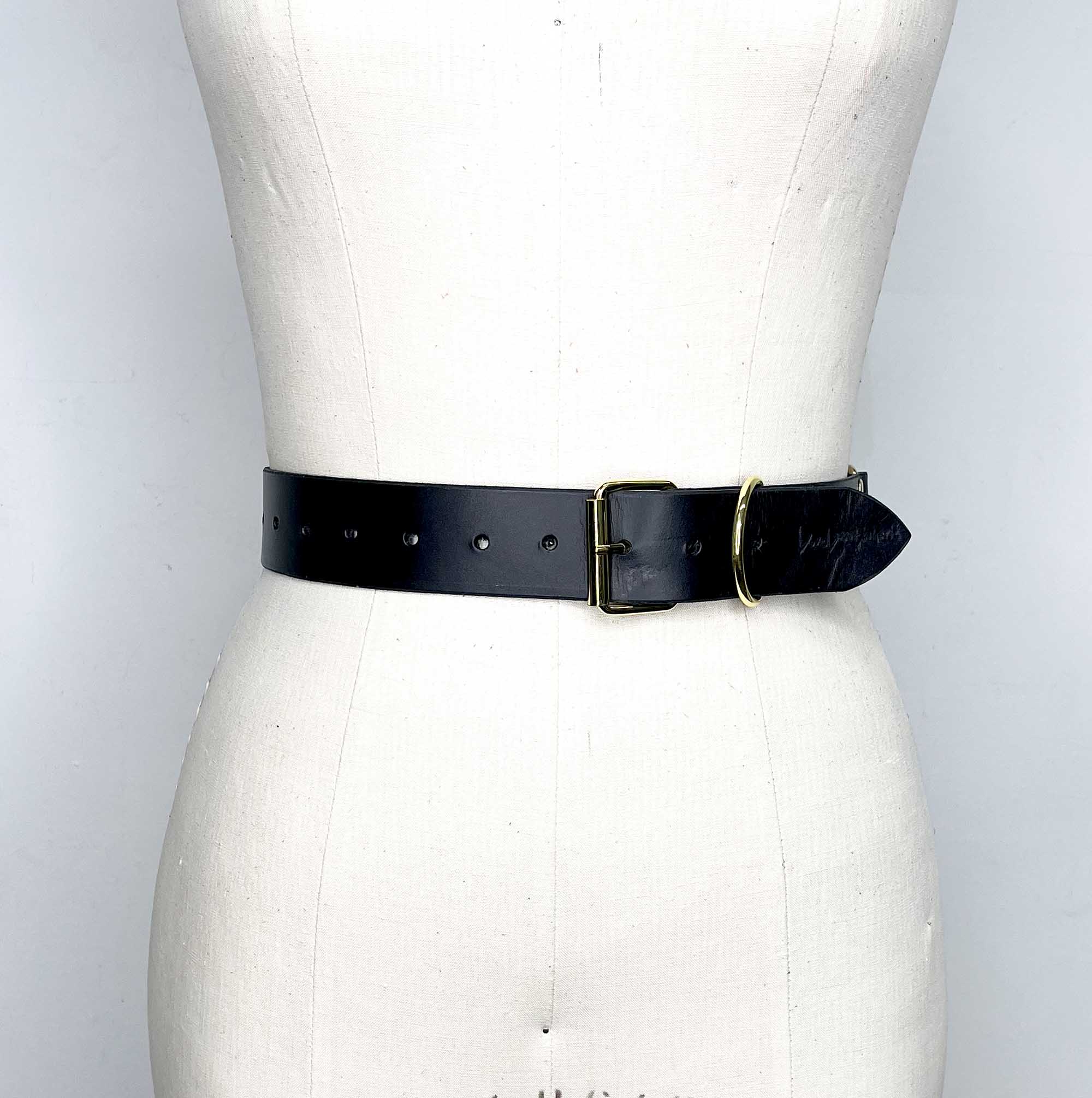 The Black Leather Utility Belt - Image 10