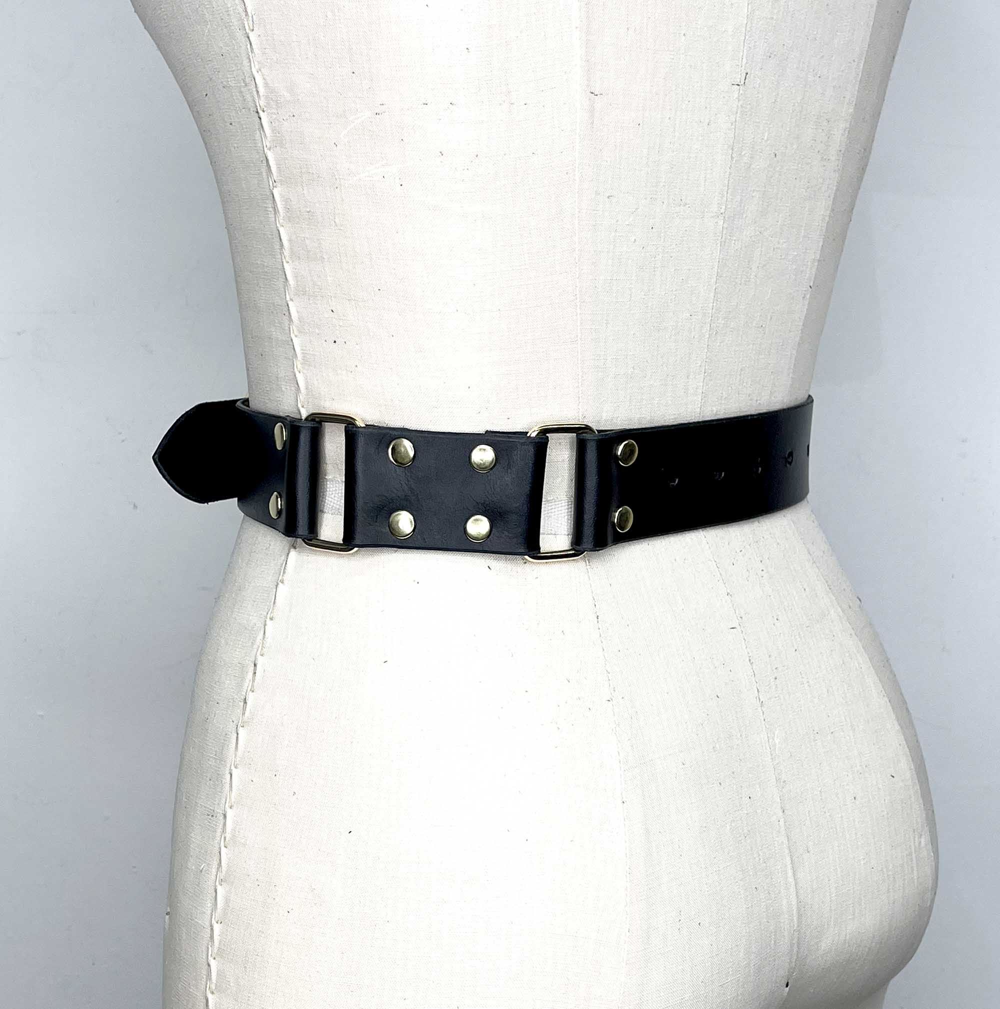 The Black Leather Utility Belt - Image 9