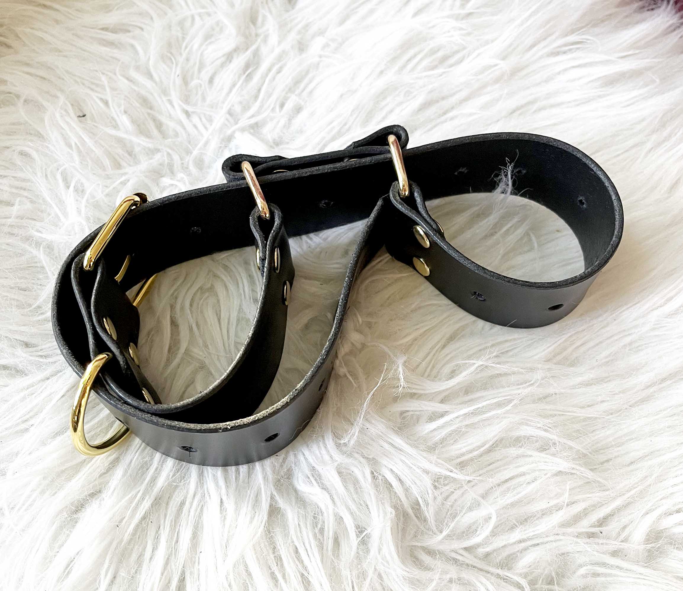 The Black Leather Utility Belt - Image 8