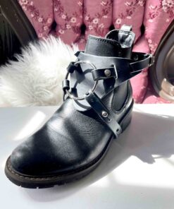 Adelaide Leather Boot Strap Harness