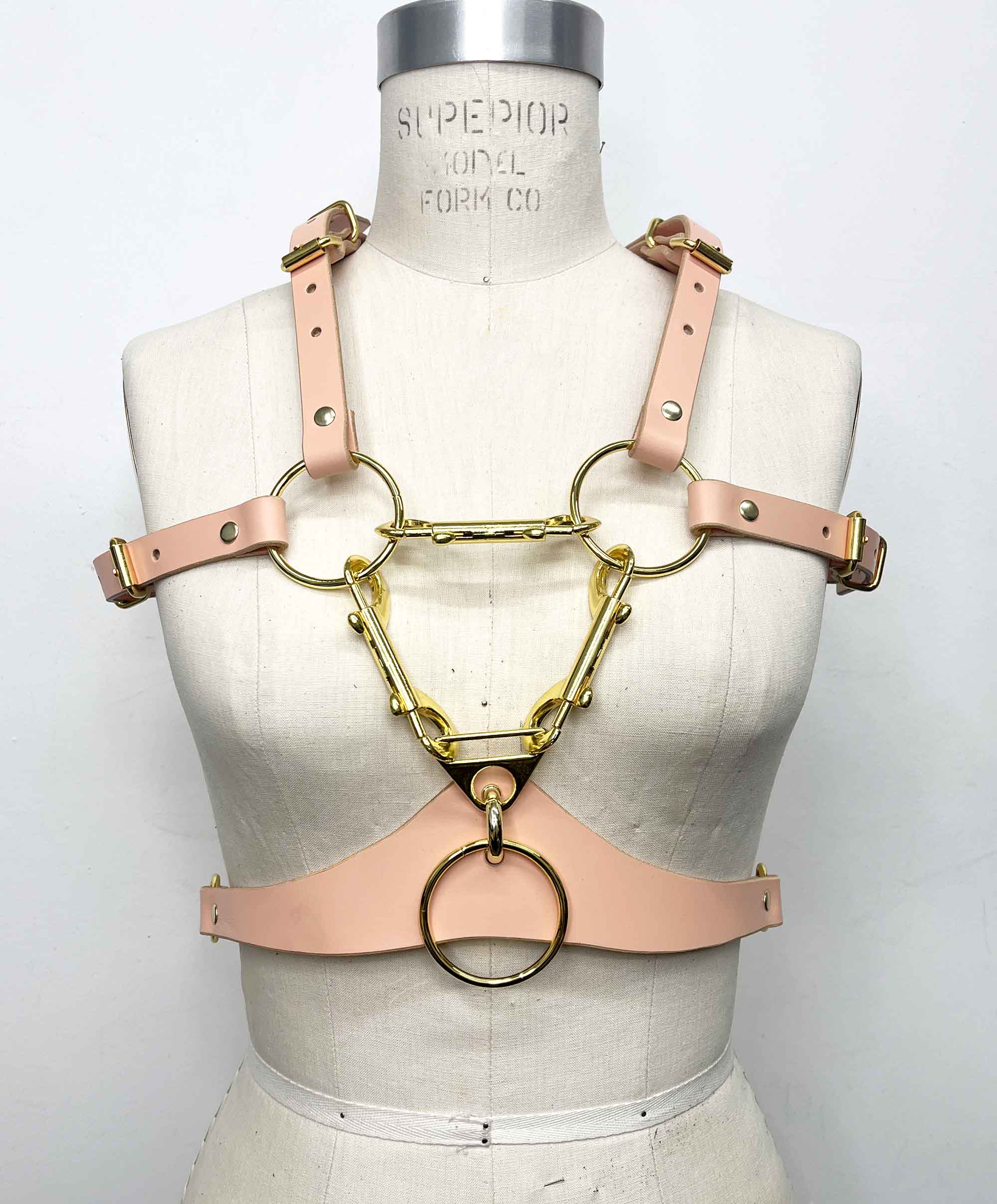 Seraphim Modular Leather Chest Harness - Image 3